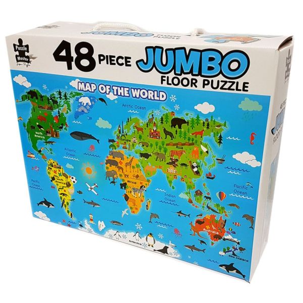 Rivivere la storia: puzzle mappa del mondo 4000 pezzi