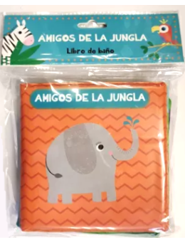 Amigos de la jungla. Libro de baño