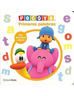 Pocoyó. Primeras palabras: Con divertidos relieves
