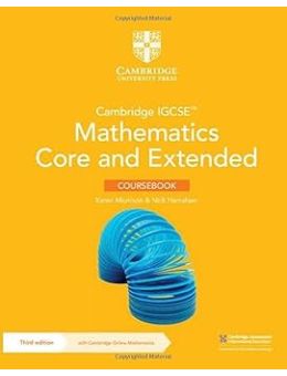 Cambridge IGCSE™ Mathematics Core and Extended Coursebook with Cambridge Online Mathematics