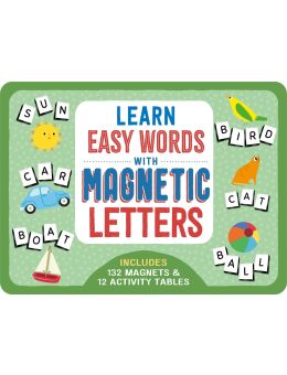 Learn Easy Words with Magnetic Letters