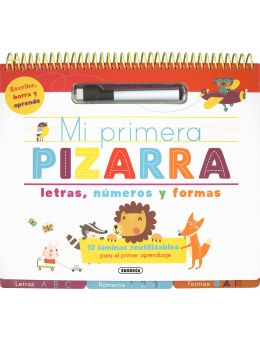MI PRIMERA PIZARRA DE LETRAS NÚMEROS Y FORMAS