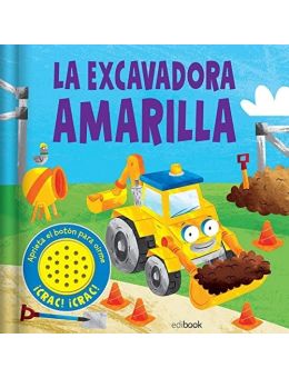 SONIDOS DIVERTIDOS EXCAVADORA AMARILLA