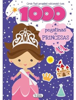 Crea tus propias escenas con 1000 pegatinas de princesas