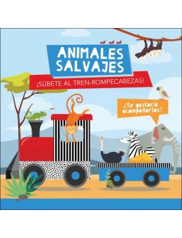 Animales salvajes - ¡Súbete al Tren Rompecabezas!