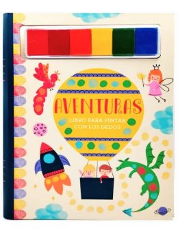 Aventuras. Libro para pintar con los dedos