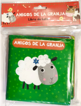 Amigos de la granja. Libro de baño