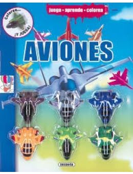 AVIONES - Colorea y juega