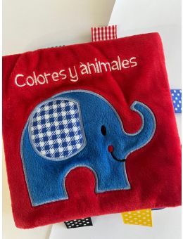 Mi primer libro de tela. Colores y animales