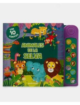 Animales de la selva. Con 10 sonidos
