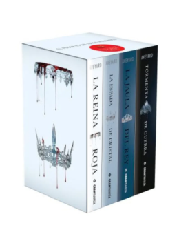 SAGA LA REINA ROJA EN ESTUCHE LIBRO 1 AL 4 