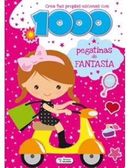 Crea tus propias escenas con 1000 pegatinas de fantasía