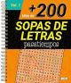 Mas de 200 sopas de letras vol 1 naranja
