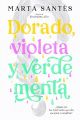 Dorado, Violeta Y Verde Menta