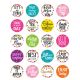 Confetti Words to Inspire Planner Stickers (ENG)