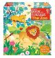 Usborne Book and 3 Jigsaws: The Zoo