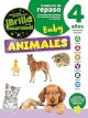 Cuaderno de repaso temático animales baby 4 años