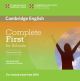 Complete First For Schools Class Cd