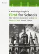 Cambridge English First For Schools Sb