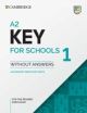 A2 KEY FOR SCHOOLS 1 FOR REVISED 2020 EXAM SB WO KEY PRACTICE TEST