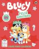 Bluey. Actividades - Feliz Navidad para colorear