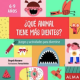 ¿Qué animal tiene más dientes?