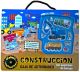 Construcción. Caja con actividades con pegatinas de burbujas