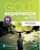 GOLD EXPERIENCE 2ED B2 STUDENT'S BOOK W ONLINE PRACTICE, INTERACTIVE EBOOK WITH DIGITAL RESOURCES APP
