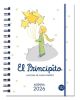 Agenda El Principito 2026 anillada (Blanca)