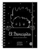 Agenda El Principito 2026 anillada (Negra)