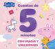 Peppa Pig - Cuentos de 5 minutos con magia y unicornios