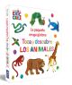 Oruga glotona: Toca y descubre los animales