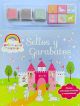 Unicornios mágicos. Sellos y garabatos