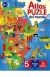 Atlas Puzle del Mundo (5 Puzles de 54 Piezas)