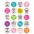 Confetti Words to Inspire Planner Stickers (ENG)