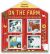 Wooden Toy Play Set. On the farm