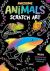 Awesome Animals Scratch Art 