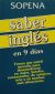 Saber inglés en 9 días Sopena
